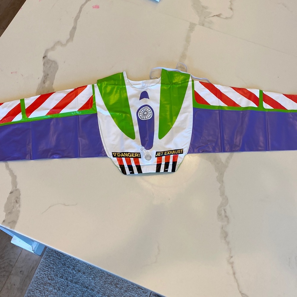 Inflatable Buzz Lightyear wings